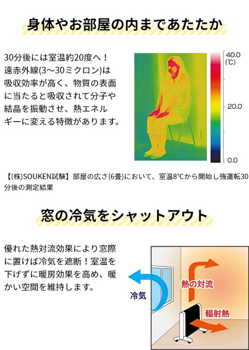 楽天市場】ゼンケン 【選べる豪華特典】 遠赤外線ヒーター 遠赤外線 