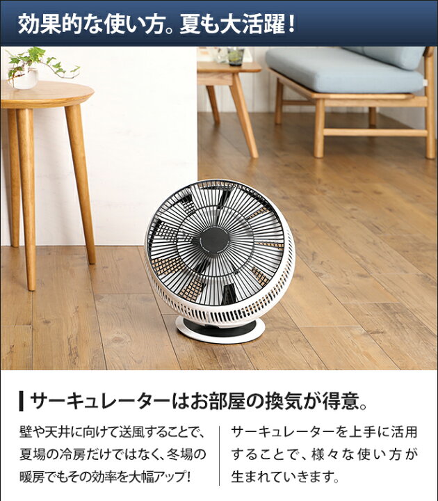 楽天市場】サーキュレーター バルミューダ GreenFan Cirq 扇風機 