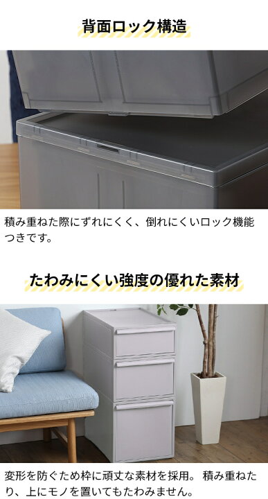 楽天市場】【楽天1位】ライクイット 収納ケース クローゼット 