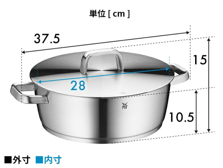 楽天市場】ヴェーエムエフ 【選べる豪華特典】 両手鍋 アイコニック  