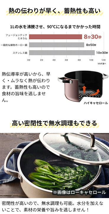楽天市場】WMF 【選べる豪華特典】 両手鍋 フュージョンテック 