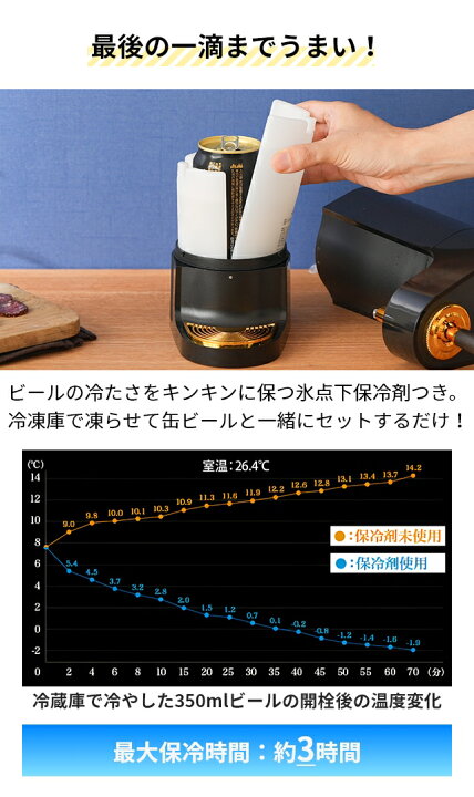 楽天市場】グリーンハウス 【選べる豪華特典】 ビールサーバー 家庭用 