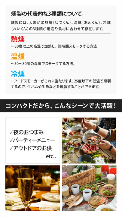 楽天市場 燻製器 フードスモーカー 燻製 アウトドア コンパクト 小型 持ち運び おつまみ スモーカー 冷燻 バーベキュー くんせい 家庭用 簡単 セレクトショップ Aqua アクア 楽天市場 燻製器 フードスモーカー 燻製 アウトドア コンパクト 小型 持ち運び おつまみ スモーカー 冷燻 バーベキュー くんせい 家庭用 簡単 セレクトショップ Aqua アクア