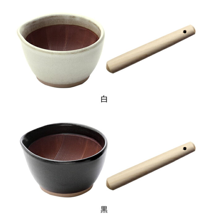 楽天市場 すり鉢 すりこ木 もとしげ すり鉢 すりこ木セット 小 すりばち とろろ ボウル 小鉢 おしゃれ 離乳食 擂り鉢 擂鉢 すりごま 胡麻 石見焼 陶器 食器 セレクトショップ Aqua アクア