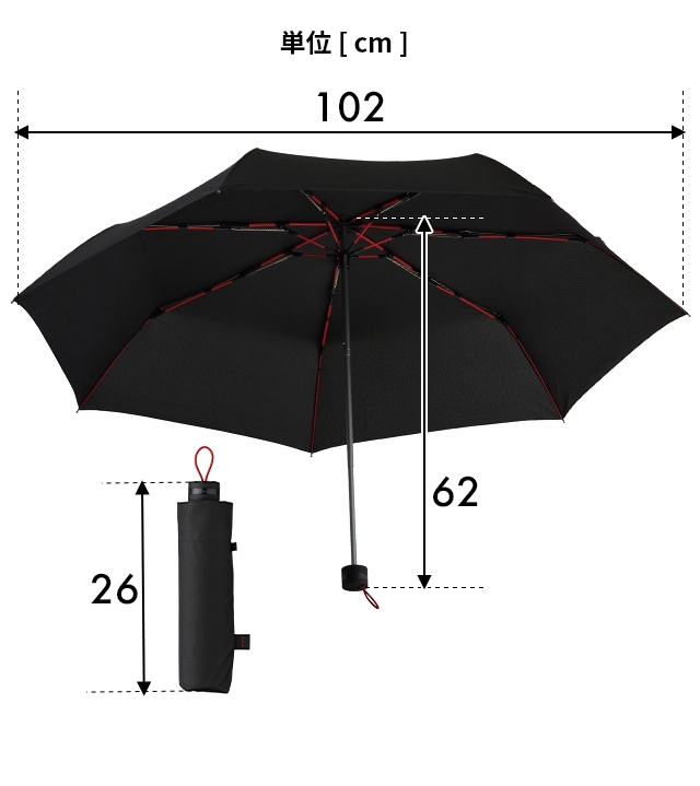 楽天市場】マブ 折り畳み傘 高強度折りたたみ傘 ストレングスミニR SMV