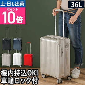 スーツケース キャリーケース キャリーバッグ 機内持ち込み CARGO エアスタンド AIRSTAND ハードジップキャリー 36L m キャスターストッパー キャスターロック 大容量 ダブルキャスター キャスター ストッパー おしゃれ エアースタンド