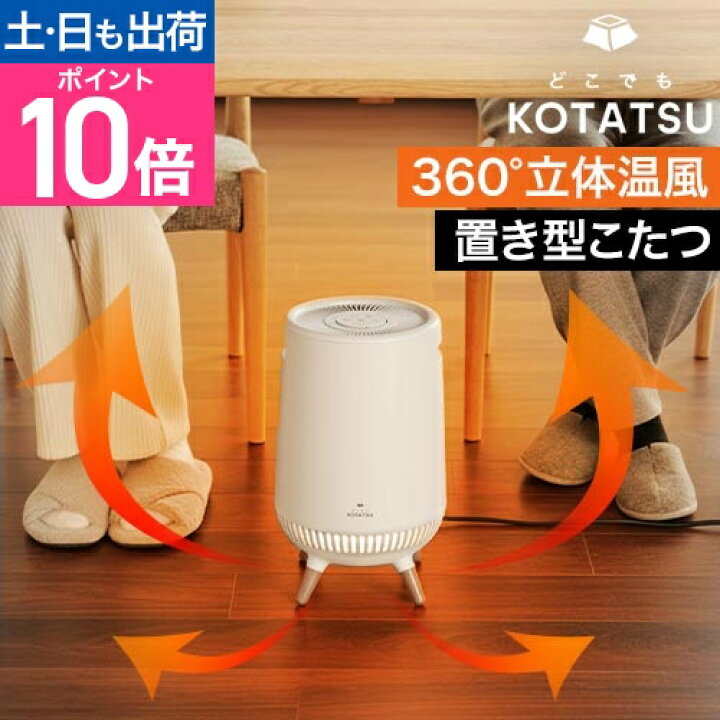 楽天市場】【1,000円OFFクーポン】セラミックヒーター 足元 小型 