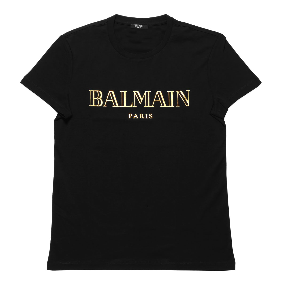バルマン BALMAIN Tシャツ メンズ UH11601I312 EAD 半袖Tシャツ NOIR ブラック | インポートショップ ＤＯＵＢＬＥ