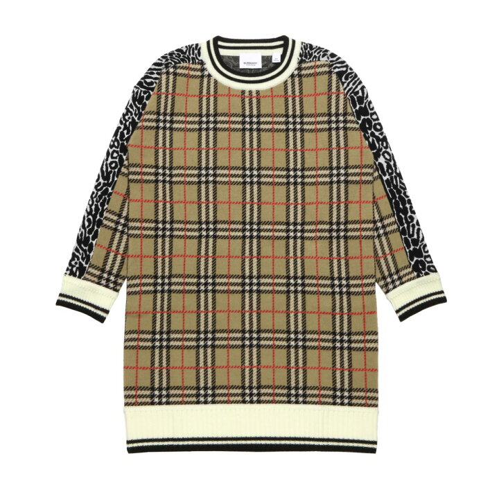 楽天市場 バーバリー Burberry ワンピース キッズ ガールズ 長袖ワンピース Leopard Print マルチカラー 8a 14a インポートショップ ｄｏｕｂｌｅ