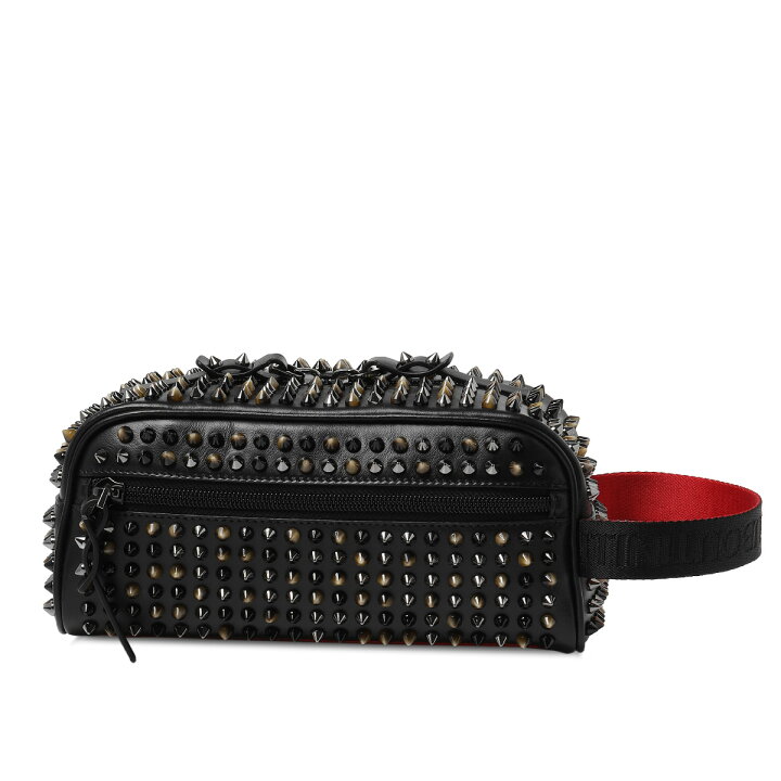 楽天市場 クリスチャン ルブタン Christian Louboutin バッグ メンズ B555 クラッチバッグ Blaster ブラスター Black Mix Corne Black ブラック インポートショップ ｄｏｕｂｌｅ