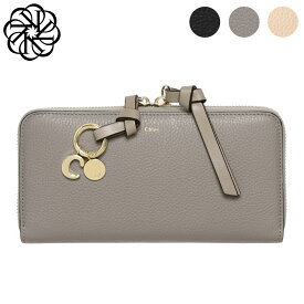クロエ CHLOE 財布 レディース CHC21WP941 F57 ラウンドファスナー長財布 ALPHABET アルファベット 001 BLACK ブラック 053 CASHMERE GREY グレー 6J5 CEMENT PINK ピンク