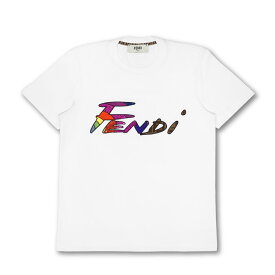 フェンディ FENDI Tシャツ レディース FS7254 AJXG F0ZNM 半袖Tシャツ WHITE ホワイト