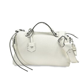フェンディ FENDI ショルダー付 ハンドバッグ レディース 8BL155 ASU2 F1JBP ミディアム BY THE WAY バイ ザ ウェイ BIANCO+PALLADIO ホワイト