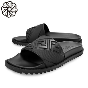 �t�F���f�B FENDI �T���_�� �����Y 7X1377 ABO2 F0QA1 NERO �u���b�N