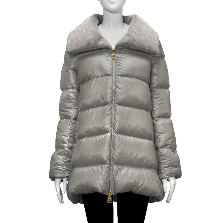 楽天市場】ヘルノ HERNO ファー付 ダウンジャケット レディース  