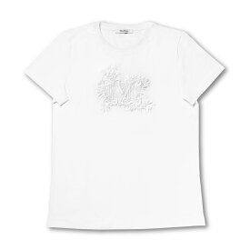 マックス マーラ MAX MARA 半袖Tシャツ レディース 2319410132 600 016 SACHA サシャ WHITE ホワイト