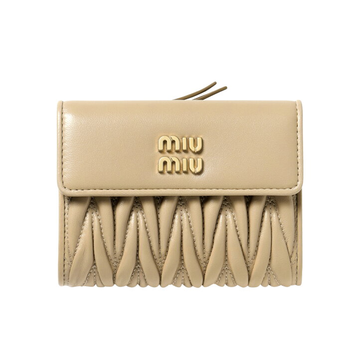 楽天市場】ミュウ ミュウ MIU MIU 二つ折り財布 レディース 5ML002 