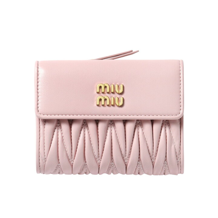 楽天市場】ミュウ ミュウ MIU MIU 二つ折り財布 レディース 5ML002 