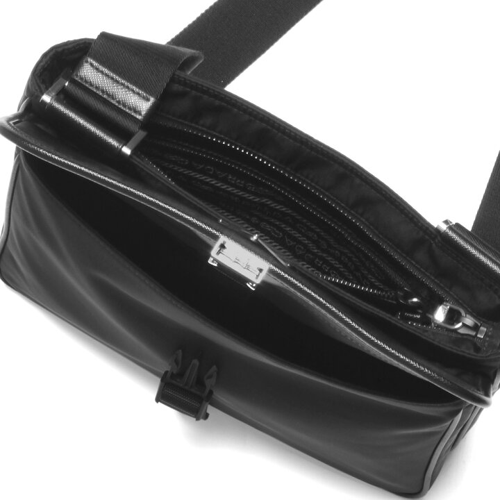 楽天市場 プラダ Prada バッグ メンズ 2vh119 Ooo 064 F0002 ショルダーバッグ Nero ブラック インポートショップ double 楽天市場 プラダ Prada バッグ メンズ 2vh119 Ooo 064 F0002 ショルダーバッグ Nero ブラック インポートショップ double