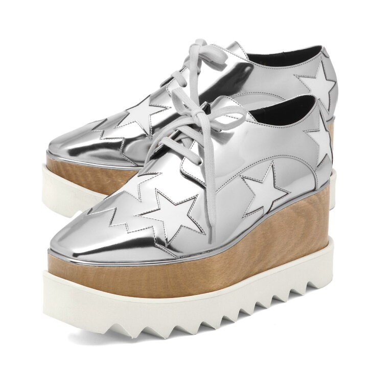 楽天市場 ステラ マッカートニー Stella Mccartney シューズ レディース W0zr5 8171 スニーカー Elyse Star エリス スター Indium White シルバー インポートショップ ｄｏｕｂｌｅ