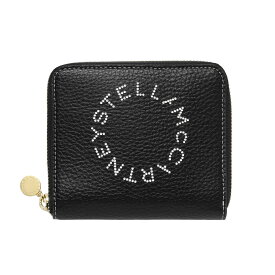 ステラ マッカートニー STELLA McCARTNEY 財布 レディース 7P0009 WP0057 1000 ラウンドファスナー二つ折り財布 BLACK ブラック