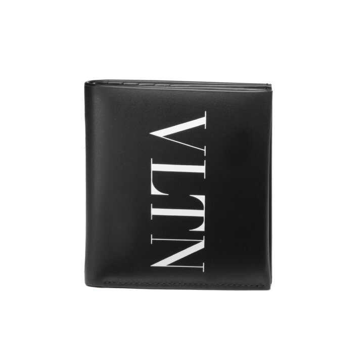楽天市場 ヴァレンティノ Valentino 財布 メンズ P0p70lvn 0no 二つ折り財布 Nero ブラック インポートショップ ｄｏｕｂｌｅ