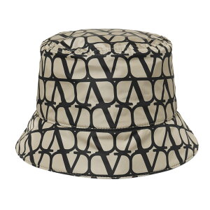 ���@�����e�B�m VALENTINO �o�P�b�g�n�b�g �����Y HGA11FHG E21 TOILE ICONOGRAPHE �g���� �C�R�m�O���t BEIGE/NERO �x�[�W��
