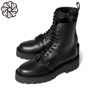 ���@�����e�B�m VALENTINO �u�[�c ���f�B�[�X S0KT9 EQC 0NO �V���[�g NERO �u���b�N