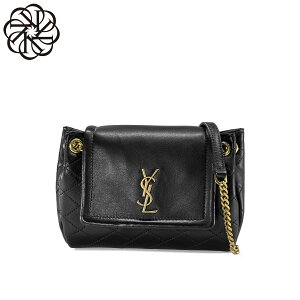 ★訳あり品★サンローラン SAINT LAURENT ショルダーバッグ レディース 672738 1EL07 1000 NOLITA ノリータ ミニ NERO ブラック