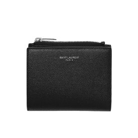 サン ローラン SAINT LAURENT 財布 メンズ 575789 BTY0N 1000 二つ折り財布 NERO ブラック