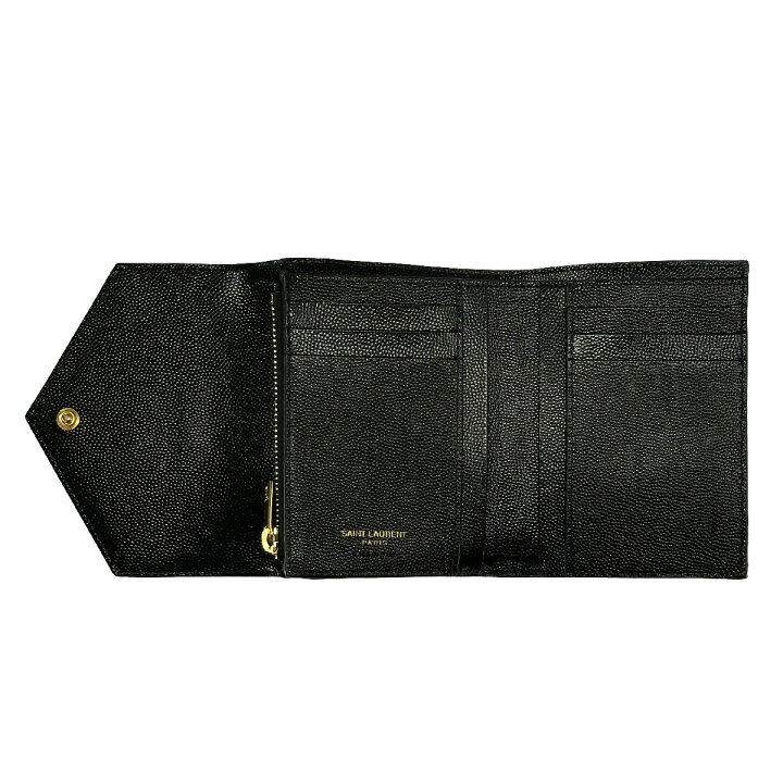 楽天市場】サンローラン SAINT LAURENT 三つ折り財布 レディース 