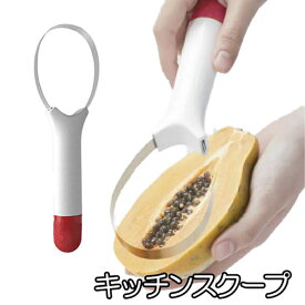 万能 キッチン スクープ kichen scoop 種取り 果肉 ウロコ取り ユーロキッチン 台所用品 魚 果物 野菜 キッチンスクープ ピーラー 皮むき 便利 調理器具 キッチン 便利グッズ