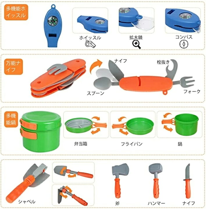 楽天市場】キッズテント キャンプテント 子供用テント おもちゃ付け 
