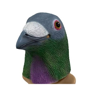 鳩マスク 4タイプ 動物マスク マニュアルコスプレマスク ハロウィーンパーティーマスク コスプレ小物 鳥仮装マスク 仮装 変装 お面 かぶりもの 仮装イベント用品アイテム お祭り 学園祭