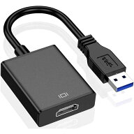 【最新型】 USB HDMI 変換 アダプタ USB HDMI ケーブル USB HDMI 変換コネクタ USB3.0 HDMI 変換 アダプ…