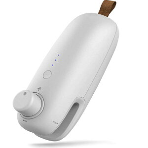 「P20+10%OFFクーポン」シーラー USB 小型 シーラー 家庭用 充電式 ヒートシーラー 開封 & 密封 2in1 密封機 強力 ハンディシーラー バッグヒートシール機 食材新鮮保存