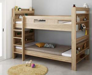 分割して一段ベッドにもできる二段ベッド、子供部屋に置きたいおしゃれなおすすめは？