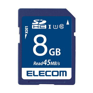 ELECOM GR f[^SDHCJ[h iUHS-I U1j 8GB MF-FS008GU11R 1 y×5Zbgz yp ܂Ƃߔ  Ɩp  Zbg̔z