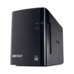 バッファロー ドライブステーション ミラーリング対応 USB3.0用 外付けHDD 2ドライブモデル8TB HD-WL8TU3 / R1J HD-WL8TU3 / R1J