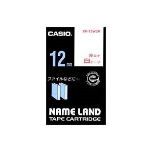 �y5�Z�b�g �����p�Z�b�g�z CASIO �J�V�I �l�[�������h�p���x���e�[�v �y���F12mm�z XR-12WER ���ɐԕ��� �y�����p �܂Ƃߔ��� �������� �Ɩ��p ���� �Z�b�g�̔��z ���[��E�����p�i ���� �I�t�B�X