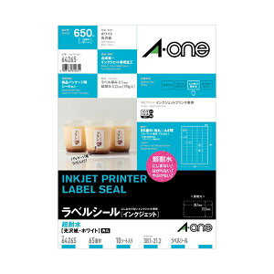 y@܂Ƃߔ z G[xV[[CNWFbg] ϐ򎆁EzCg A4 65 38.1×21.2mm lӗ]t p 642651i10V[gj y×2Zbgz