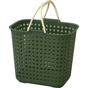 【3個セット お徳用セット】 平和工業 ドットバスケット 深型 カーキ 【お徳用 まとめ買い お買い得 業務用 割引 セット販売】 ( 掃除用品 文房具・事務用品 生活雑貨 オフィス用品 日用品