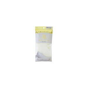 【2個セット お徳用セット】 オーエ あわゆき ナイロンタオル ホワイト 超やわらか (ボディータオル 体洗い 泡立ち 浴室 バスルーム 日本製) 【お徳用 まとめ買い お買い得 業務用 割引 セ