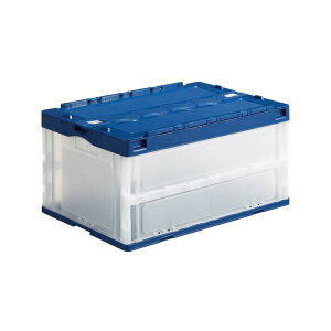 ジョインテックス オリタタミコンテナ JTC-75F-NV 75L蓋付 日用品雑貨・文房具・手芸 文房具・事務用品 文具 オフィス用品 文房具 事務用品 標識・看板