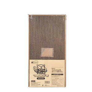 ねこがくれ ねこちゃんのつめみがき ワイド 【×3セット】 (猫用玩具 / 爪磨き) 【お徳用 まとめ買い 割引 セット販売】 【 ペット・ペットグッズ 猫用品 キャットウェア キャットタワー