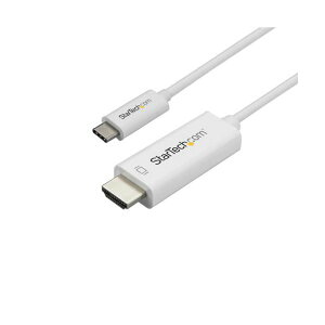 StarTech.com USB TypeC-HDMIϊP[u 4K / 60Hz zCg 1m CDP2HD1MWNL1{
