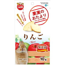 マルカン 果実のおたより りんご 10g 小動物用おやつ 【×5セット】 【お徳用 まとめ買い お買い得 業務用 割引 セット販売】 【 ペットフード ・ ペット用品 犬用品 猫用品 うさぎ ハムスター モルモット ペットフード 遊び PET グッズ 】