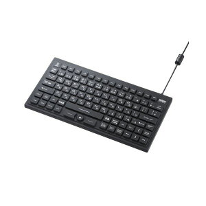 サンワサプライマグネット内蔵防水防塵キーボード ブラック SKB-BS8BK 1台 AV デジタル デジタル家電 PC PC周辺機器 PCアクセサリー PCサプライ・消耗品 家電 パソコン・周辺機器 キーボード・テ