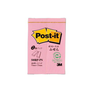 y20Zbg pZbgz 3M Post-it |XgCbg Đ ӂ sN 3M-500RP-PNX20 yp ܂Ƃߔ  Ɩp  Zbg̔z piG݁E[E| [Epi 