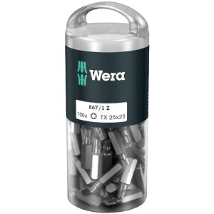 WERA F 100{ gNXlWp hCo[rbg 6.35mm nTCYTX25 S25mm 072449 H ƍH c[ DIY H DIY H hCo[ hCo[